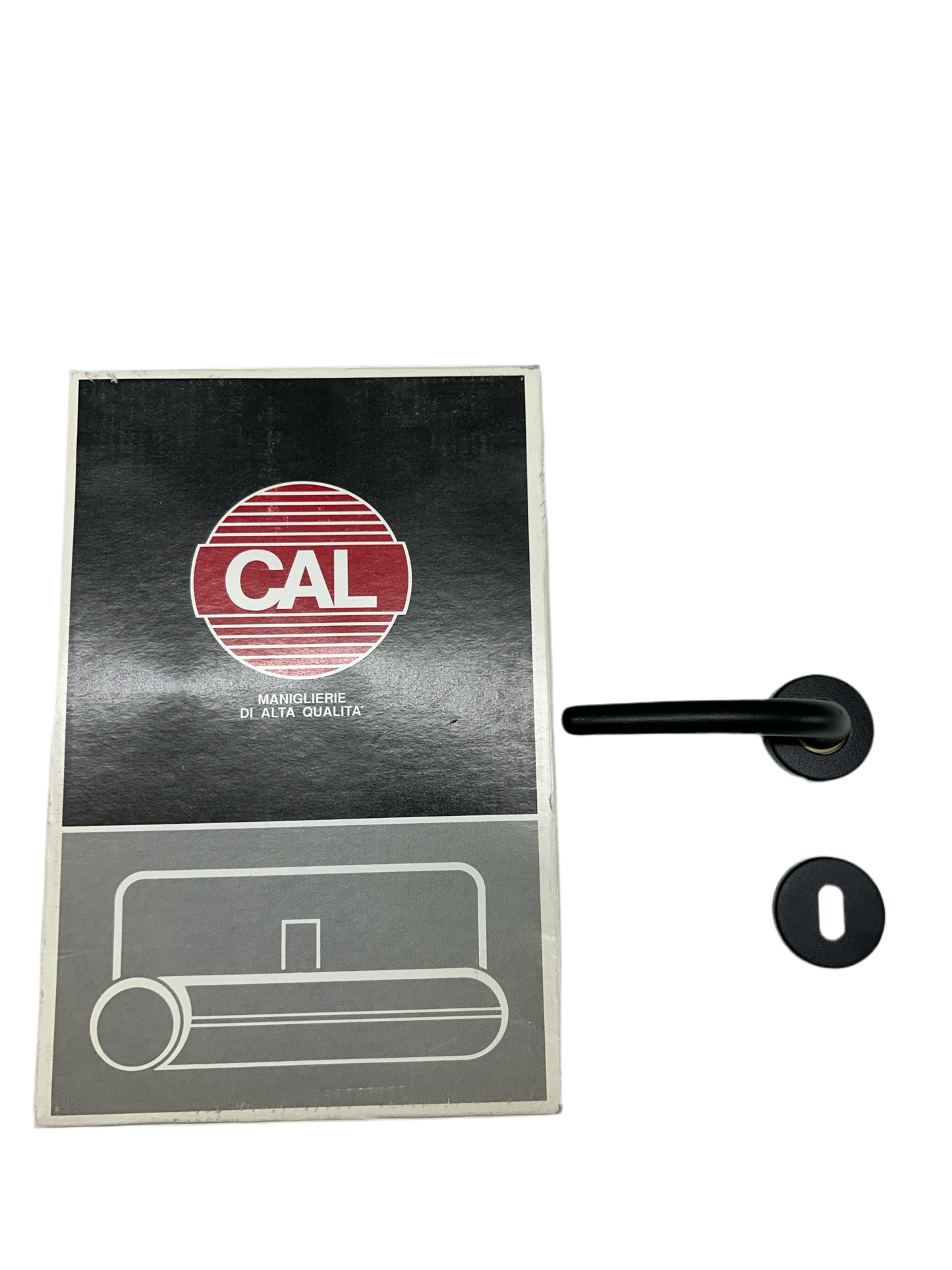 Maniglia per Porta in Finitura Nero Opaco - Design Moderno ed Essenziale