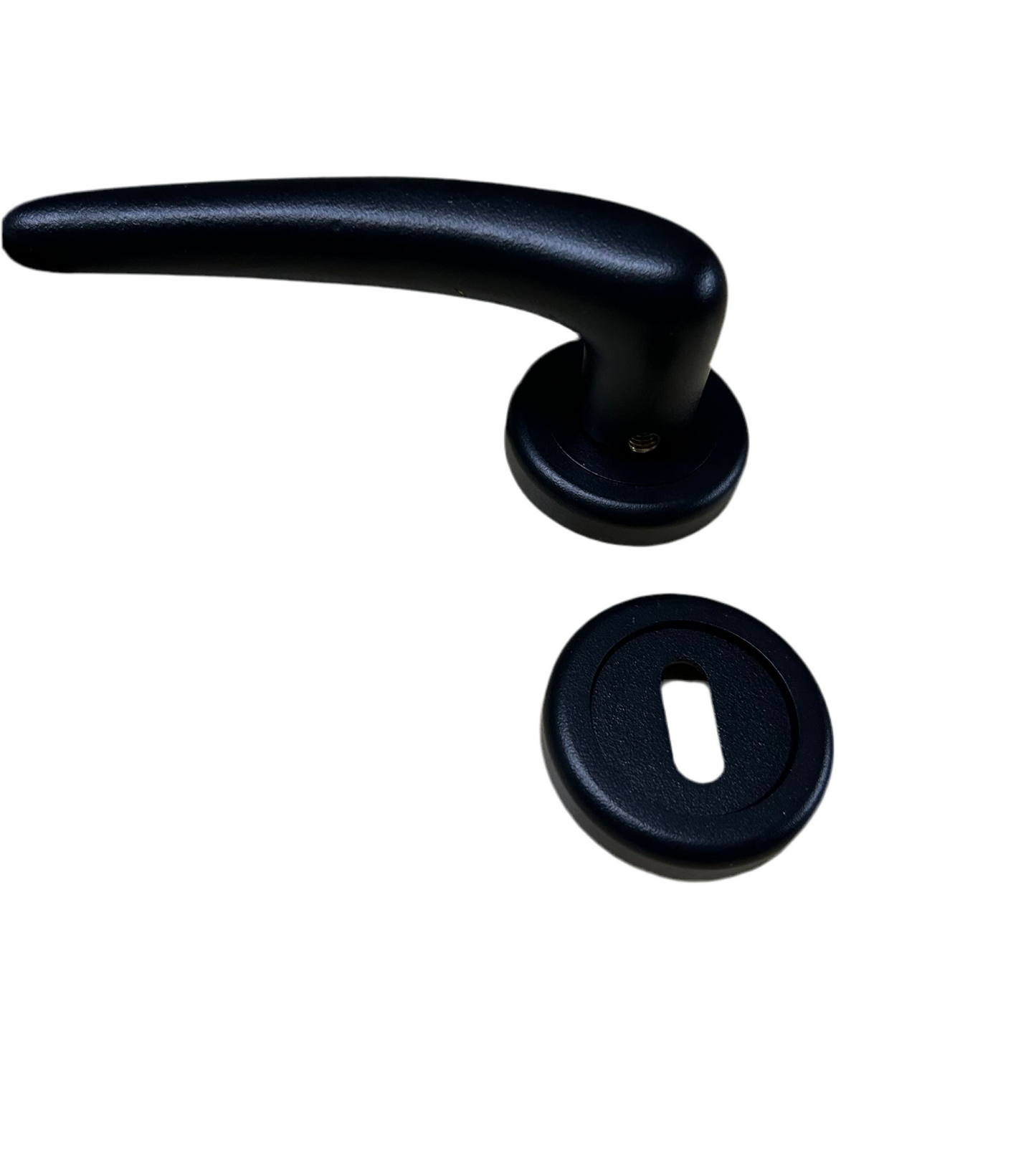 Maniglia Krizia Nero Goffrato